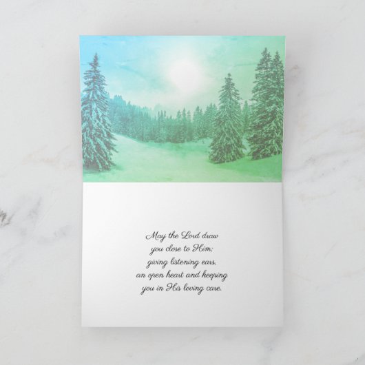 Römer 8:15 Wir weinen "Abba Vater" Karte (Innenseite)