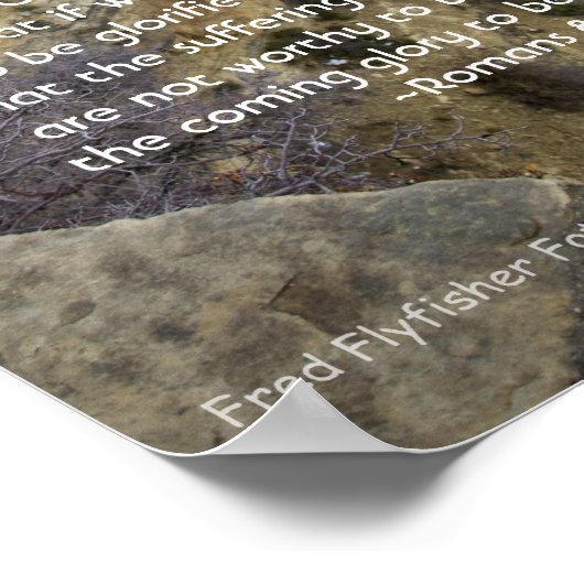 Römer 8:16-18 Poster (Ecke)