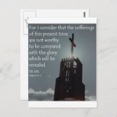 Römer 8:18 Ehre aufzudecken Postkarte (Vorne/Hinten)