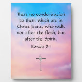 Römer 8:1 fotoplatte (Vorderseite)