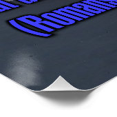 Römer 8:1 WEBU Poster (Ecke)