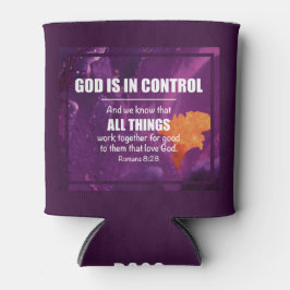 Römer 8:28 ALLE DINGE ARBEITEN ZUSAMMEN Monogramm Dosenkühler