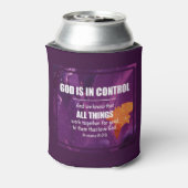 Römer 8:28 ALLE DINGE ARBEITEN ZUSAMMEN Monogramm Dosenkühler (Kanne Rückseite)