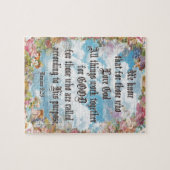 Römer-8:28 - alle Sachen gut… Puzzle (Horizontal)