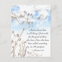 Römer 8:28 Alles, was Gott für das Gute arbeitet