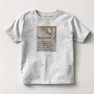 Römer 8,28 Bibelvers Kinder T-Shirt