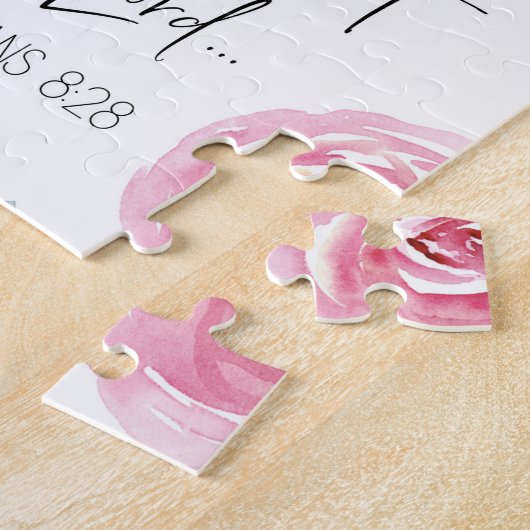 Römer 8:28 Bibelverse Puzzle (Seite)