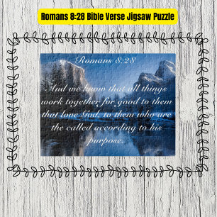Römer 8:28 Bibelverse Puzzle