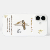 Römer 8:28 Case-Mate iPhone hülle (Rückseite (Horizontal))
