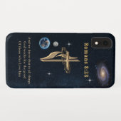 Römer 8:28 Case-Mate iPhone hülle (Rückseite (Horizontal))