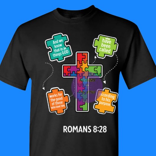 Römer 8,28 - Christlich T-Shirt
