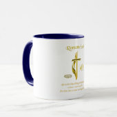 Römer 8:28 Christliche Tasse (Vorderseite Links)