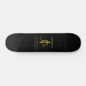 Römer 8:28 christliche Waren Skateboard (Horizontal)