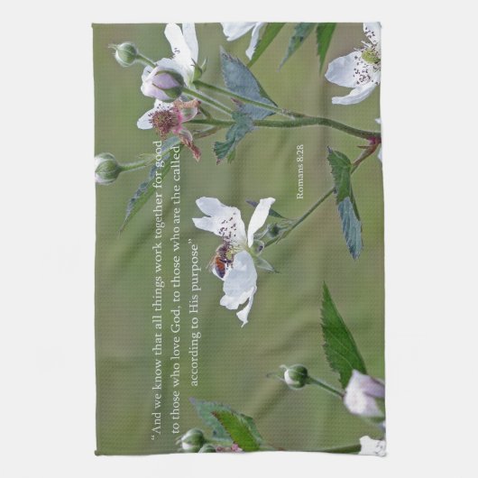 Römer 8:28 geschirrtuch (Vertikal)