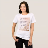 Römer 8:28 Glaube Tri-Blend Shirt (Vorderseite voll)