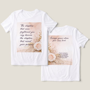 Römer 8:28 Glaube Tri-Blend Shirt