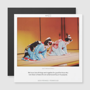 Römer 8:28 GOTTES PROMISES SCRIPIX-Magnetkarte Magneteinladung