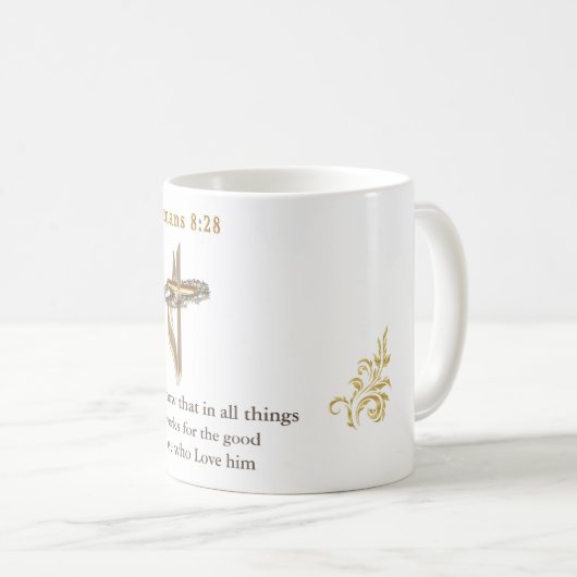 Römer 8:28 kaffeetasse (VorderseiteRechts)