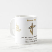Römer 8:28 kaffeetasse (Vorderseite Links)
