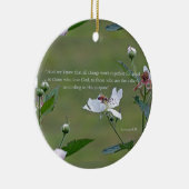 Römer 8:28 Keramik Keramik Ornament (Rechts)