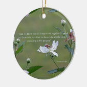 Römer 8:28 Keramik Ornament (Links)