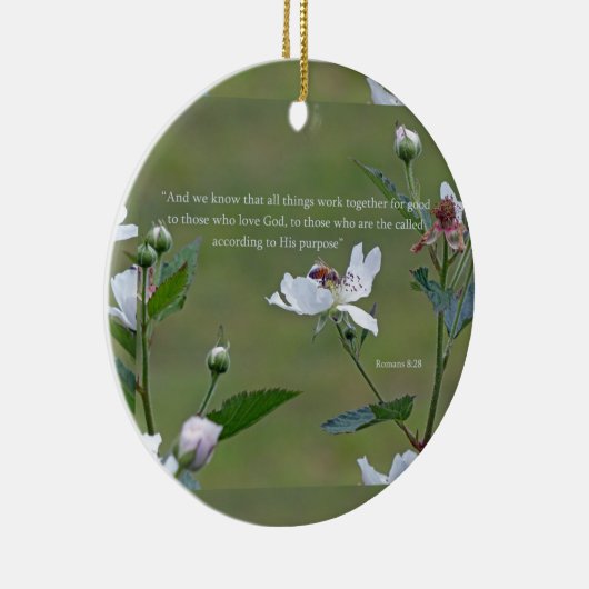 Römer 8:28 keramikornament (Rechts)