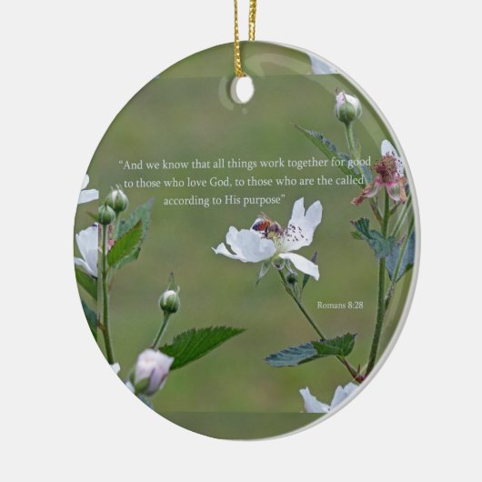 Römer 8:28 keramikornament (Links)