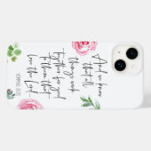 Römer 8:28 KJV iPhone14 Fall Case-Mate iPhone Hülle (Rückseite (Horizontal))