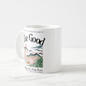 Römer 8:28 Kunstwerk Kaffeetasse (Vorderseite Links)