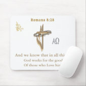 Römer 8:28 mousepad (Mit Mouse)