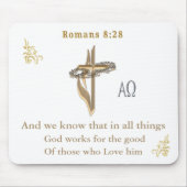 Römer 8:28 mousepad (Vorne)