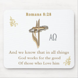 Römer 8:28 mousepad