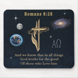 Römer 8:28 mousepad