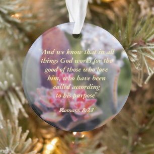 Römer 8:28 ornament