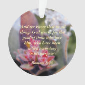 Römer 8:28 ornament (Vorderseite)