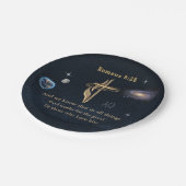 Römer 8:28 pappteller (Schrägansicht)