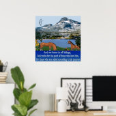 Römer 8:28 Poster (Heimbüro)