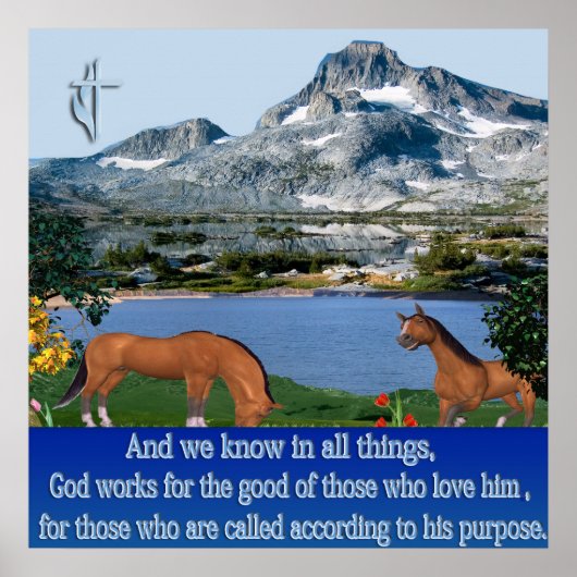 Römer 8:28 Poster (Vorne)