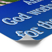 Römer 8:28 Poster (Ecke)