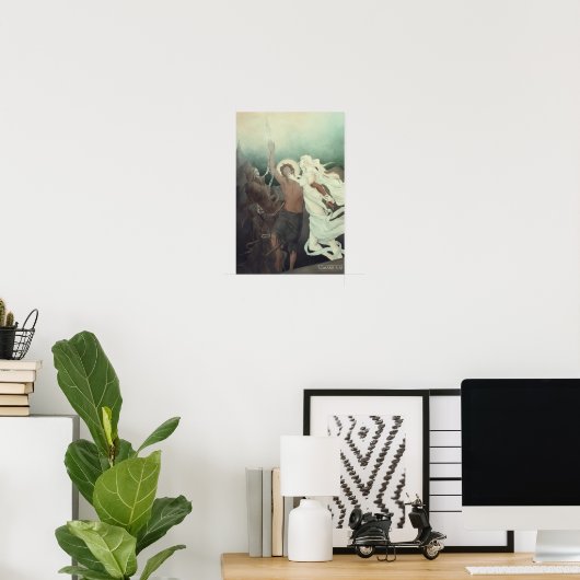 Römer 8:28 - Poster (Heimbüro)