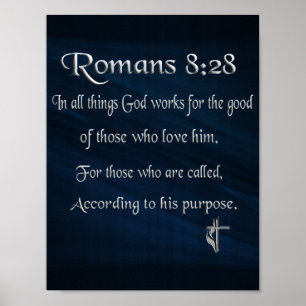 Römer 8:28 poster