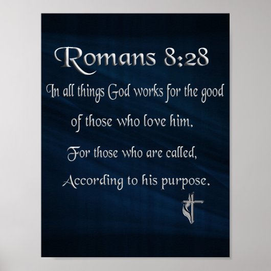 Römer 8:28 poster (Vorne)