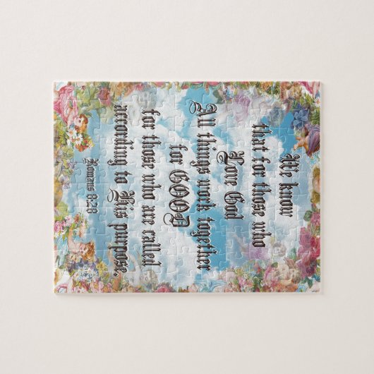 Römer-8:28 Puzzle (Horizontal)