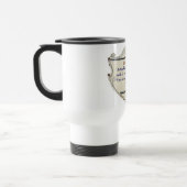 Römer 8,28 Schild Christliche Reisetasche Tasse (Links)