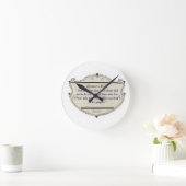 Römer 8:28 Schild Christliche Wanduhr (Zuhause)