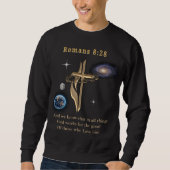 Römer 8:28 sweatshirt (Vorderseite)