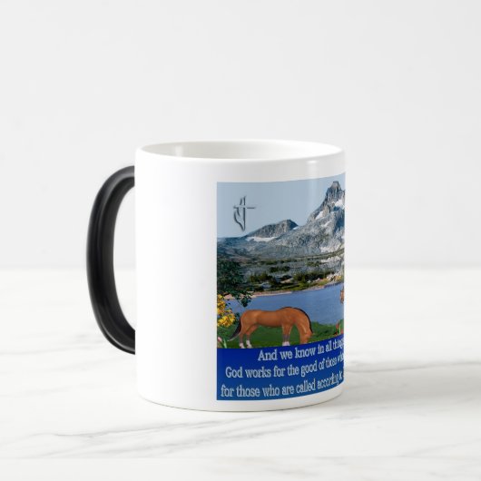 Römer 8:28 Tasse (Vorderseite Links)