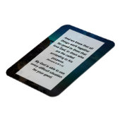 Römer 8:28 Und wir wissen, dass alles funktioniert Magnet (Linke Seite)