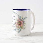 Römer-8:28 Zweifarbige Tasse (VorderseiteRechts)