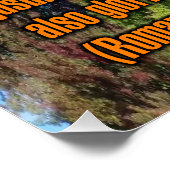 Römer 8:29-30 WEBU Poster (Ecke)